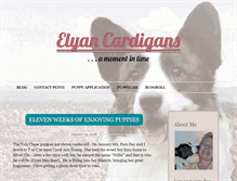 Tablet Screenshot of elyancardigans.com